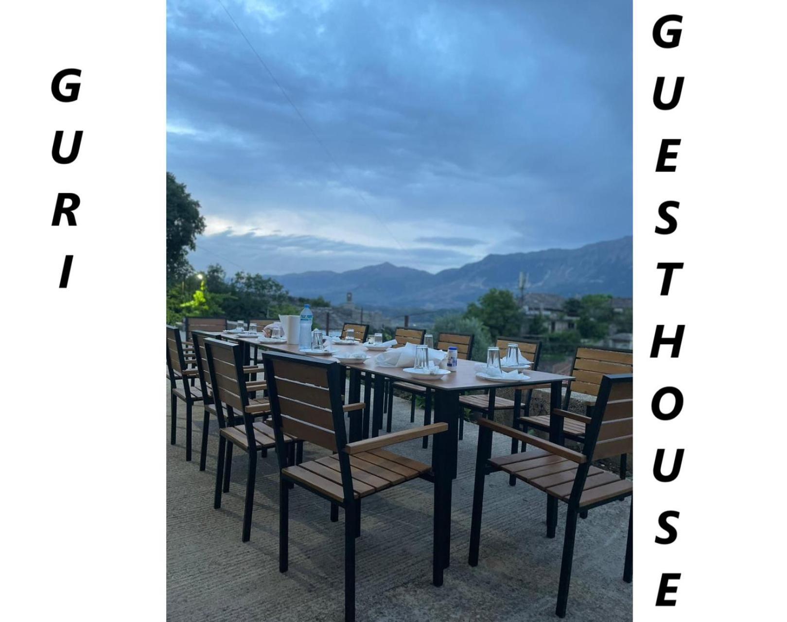 Guri Guesthouse Gjirokastër Dış mekan fotoğraf